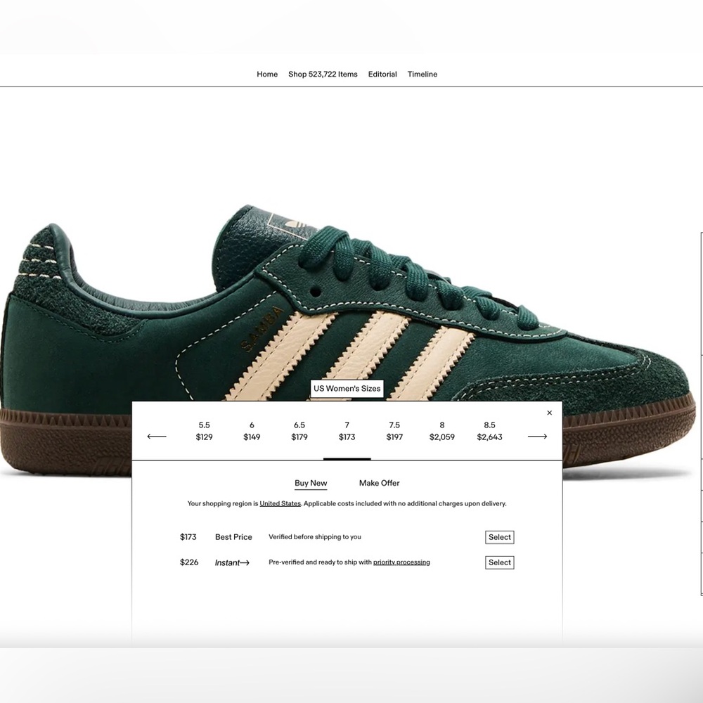 Adidas Sambas OG - Picture 10 of 10